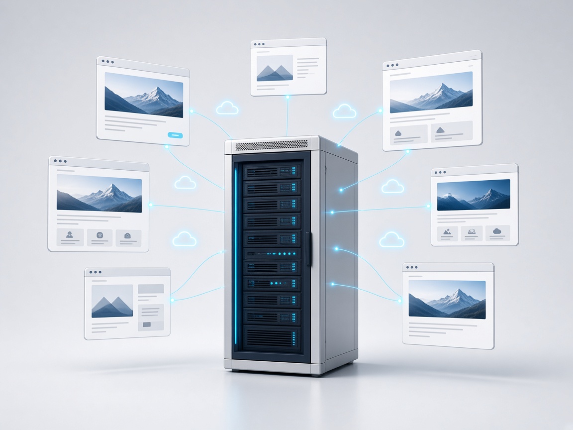Shared hosting cloud servers